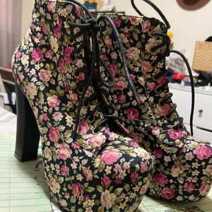 Jeffrey Campbell floral litas